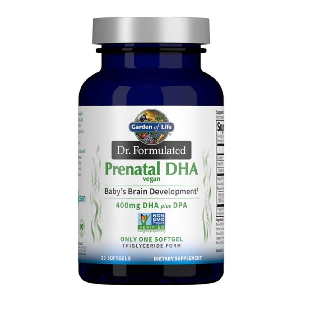Garden of Life Dr. Formulated Prenatal Dha Vegan 30 Softgels