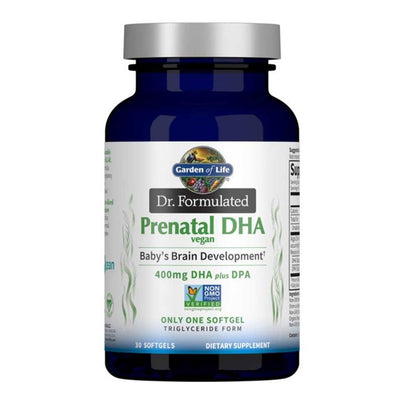 Garden of Life Dr. Formulated Prenatal Dha Vegan 30 Softgels