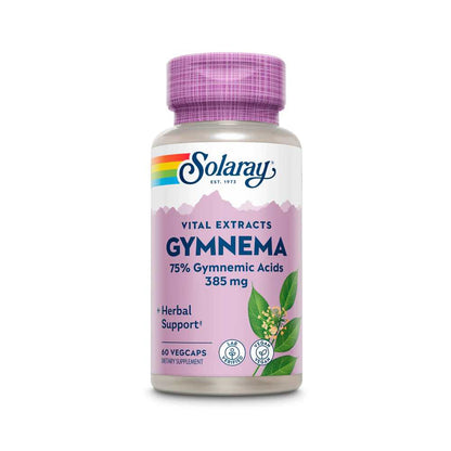 Solaray Gymnema Leaf Extract 385mg 60 Caps