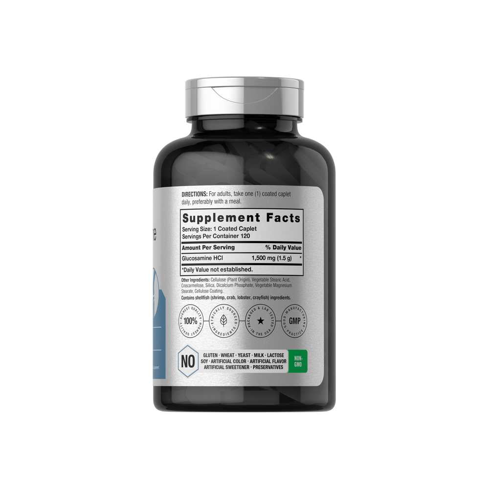 Horbäach Glucosamine Hcl 1500mg | 120 Caplets
