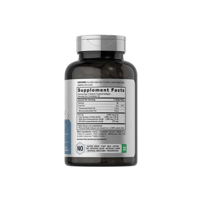 Horbäach Dha 1500mg per Serving | 90 Softgels