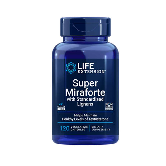 Life Extension Super Miraforte with Standardized Lignans 120 Vegetarian Capsules