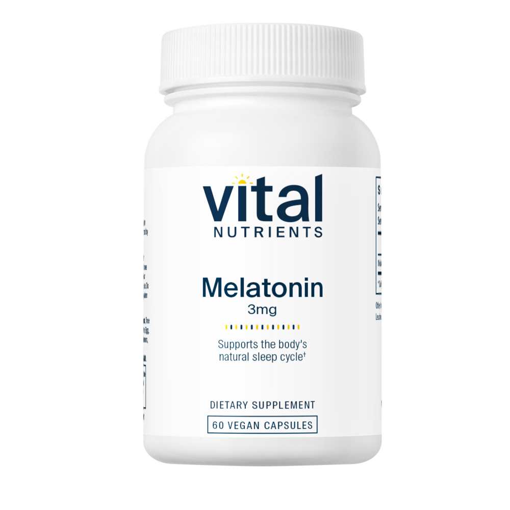 Vital Nutrients Melatonin 3mg 60 caps