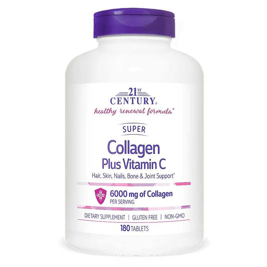 21st Century Super Collagen Plus Vitamin C 180 Tabs