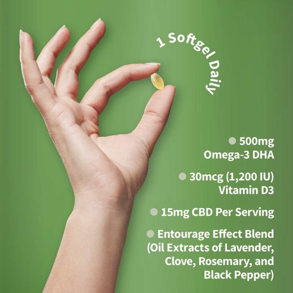 Garden of Life Dr. Formulated Cbd+ Focus 30 Softgels