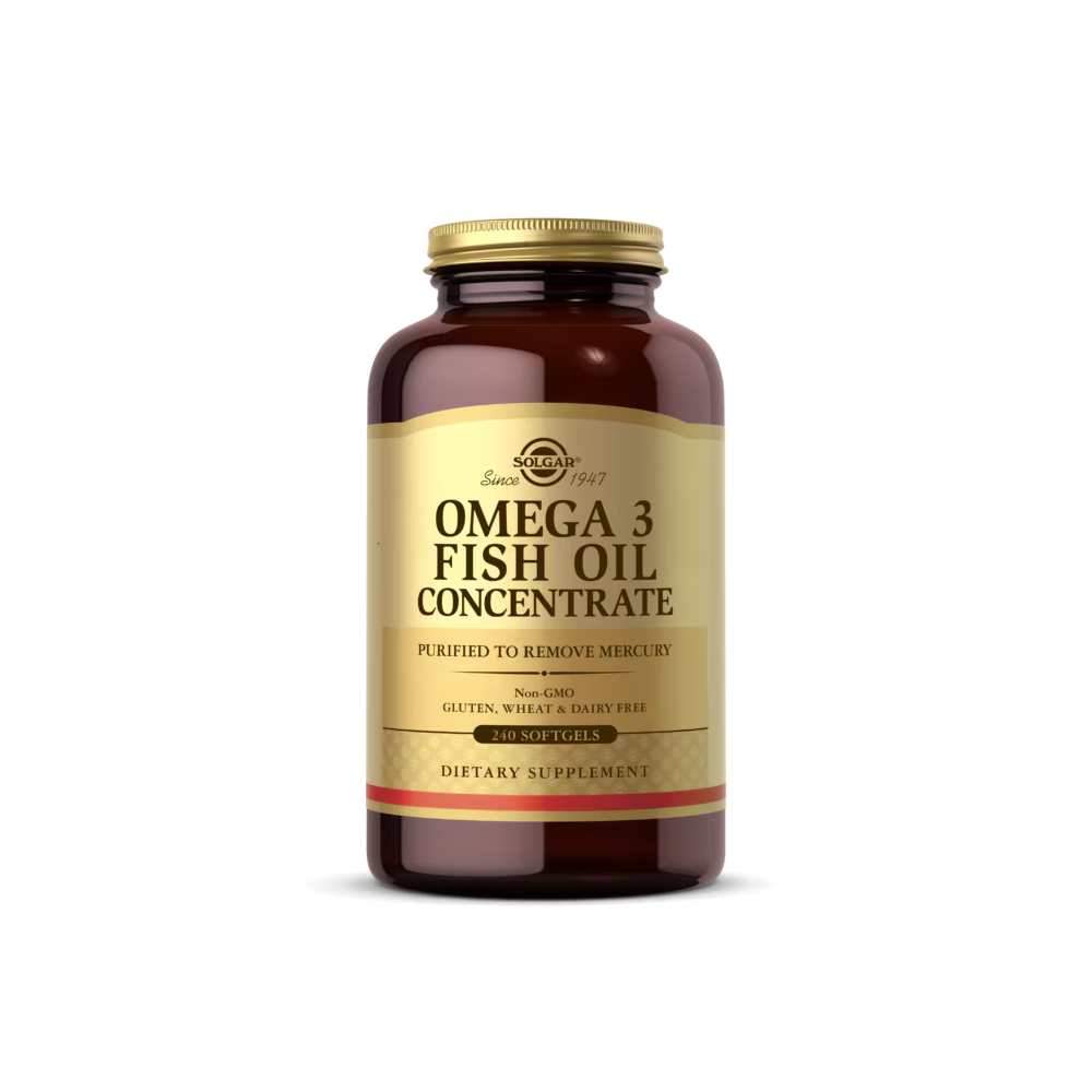 Solgar Omega-3 Fish Oil Concentrate 120 Softgels