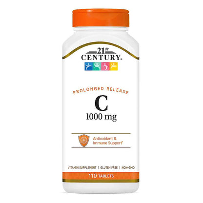 21st Century Vitamin C 1000 Mg 110 Prolonged Release Tablets