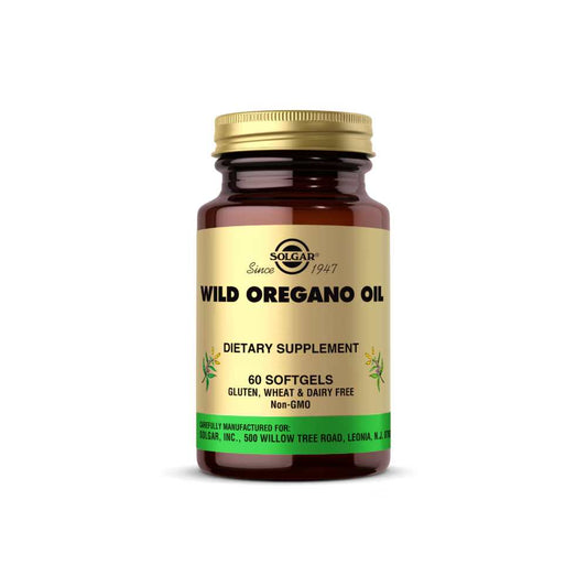 Solgar Wild Oregano Oil 60 Softgels