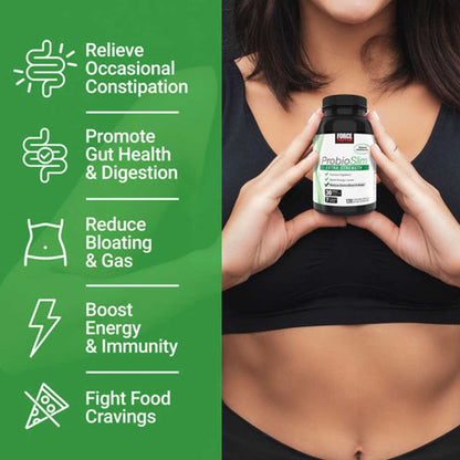 Force Factor Probio Slim Extra Strength – 120 Capsules