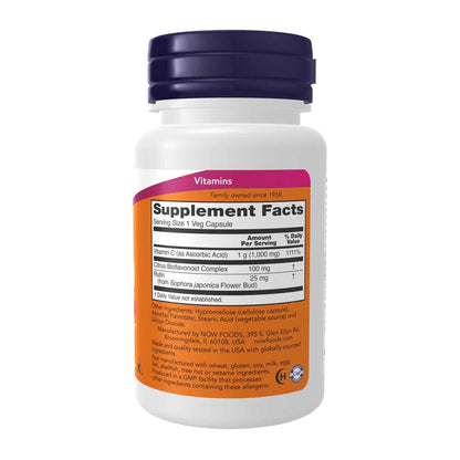 Now Foods C-1000 – Immune & Antioxidant Support with Bioflavonoids – 30 Veg Capsules