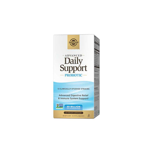 Solgar Advanced Daily Support Probiotic 30 Vegan Capsules
