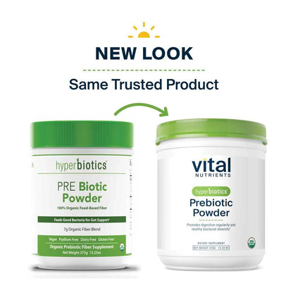 Vital Nutrients Hyperbiotics Prebiotic Powder 13.33oz