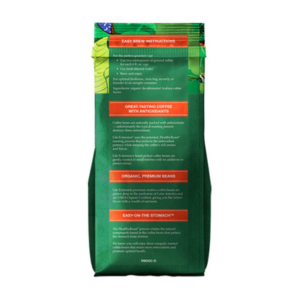 Life Extension Rainforest Blend Decaf Ground Coffee 340g