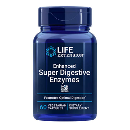 Life Extension Enhanced Super Digestive Enzymes – 60 Vegetarian Capsules