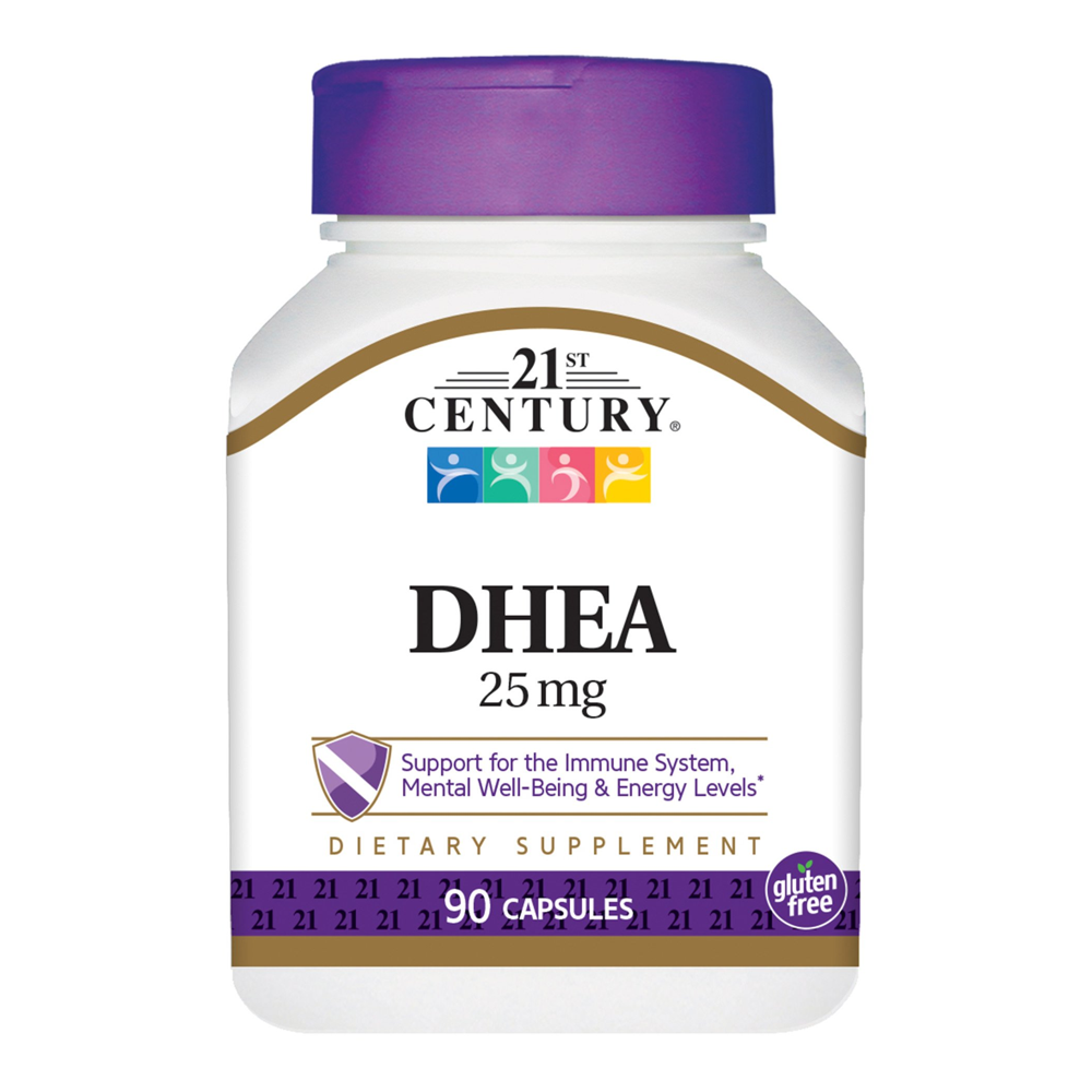 DHEA 25MG By 21st Century -  Support For The Immune System