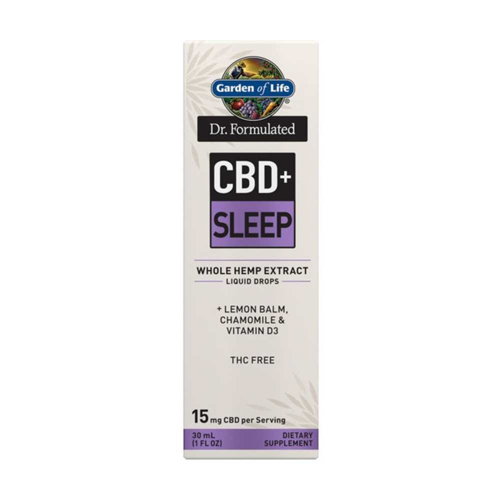Garden of Life Dr. Formulated Cbd+ Sleep 1 Fl Oz (30ml) Liquid
