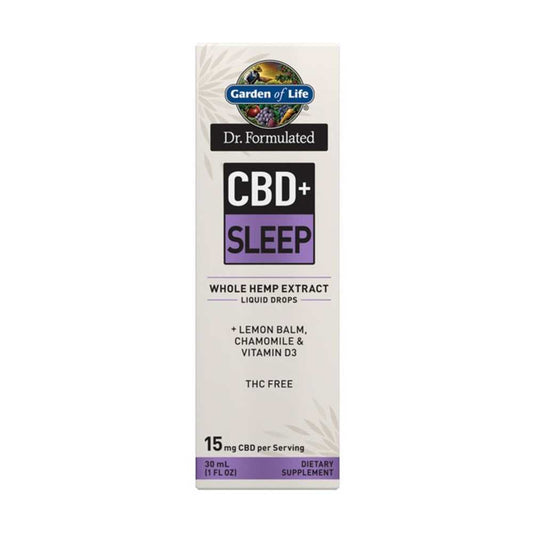 Garden of Life Dr. Formulated Cbd+ Sleep 1 Fl Oz (30ml) Liquid