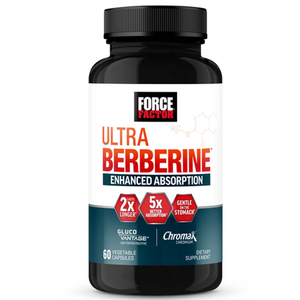 Force Factor Ultra Berberine Enhanced Absorption – 60 Capsules