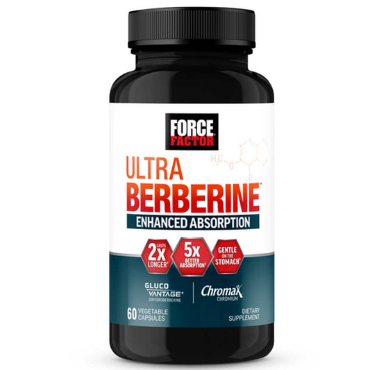 Force Factor Ultra Berberine Enhanced Absorption – 60 Capsules