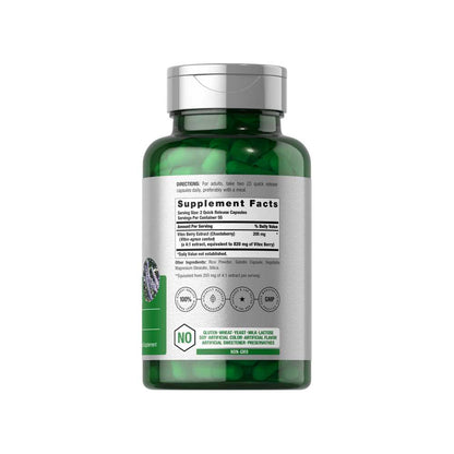 Horbäach Vitex Berry 820mg per Serving | 110 Capsules