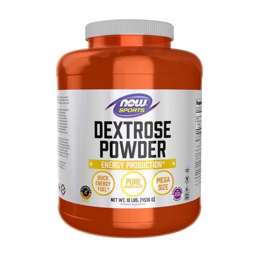 Now Sports Dextrose Powder – Rapid Absorption Energy Source – 4536g