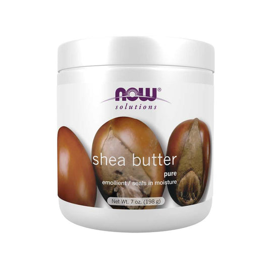 Now Foods Shea Butter – 100% Pure & Emollient-Rich – Seals in Moisture for Skin & Hair – 198 G1 (net Wt. 7 Oz.)