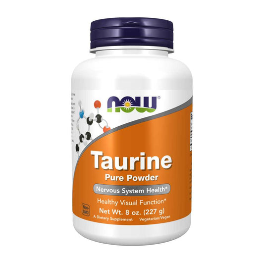 Now Foods Taurine Pure Powder 227g  – Nervous System & Eye Health