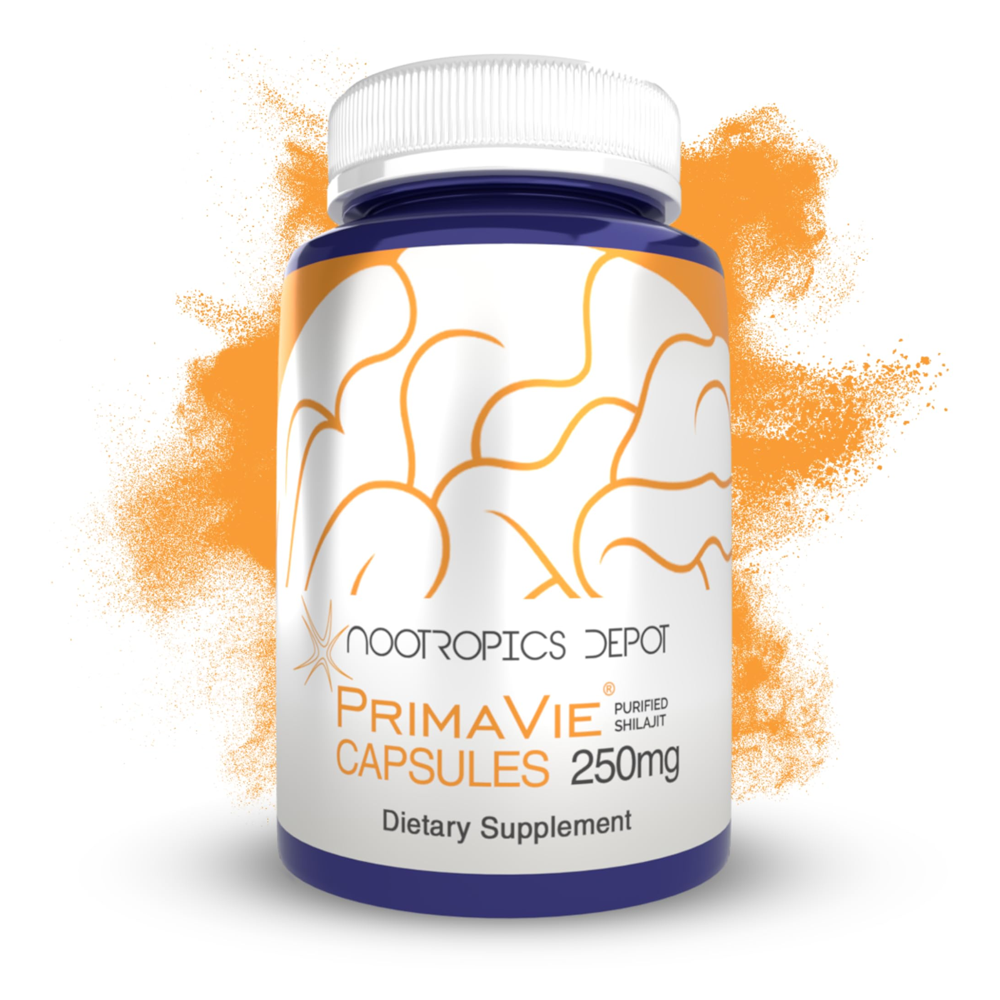 Nootropics Depot PrimaVie Capsules 250MG (Pure Shilajit)