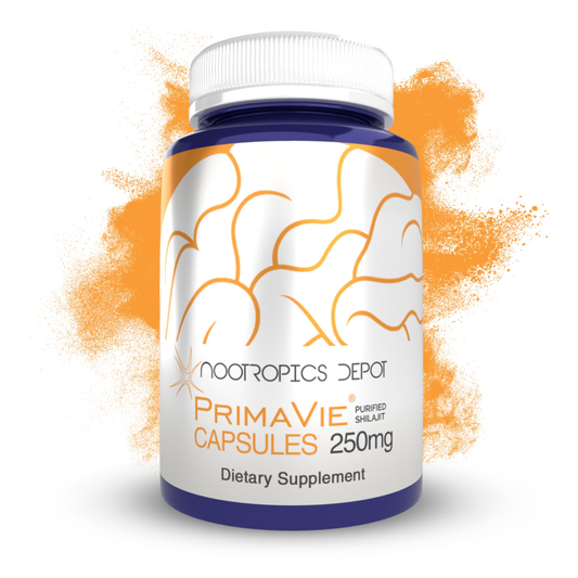 Nootropics Depot PrimaVie Capsules 250MG (Pure Shilajit)