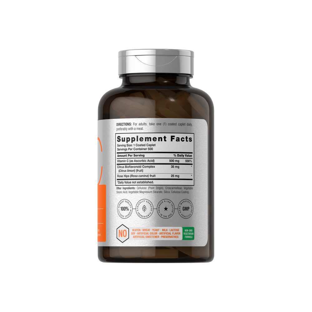 Horbäach Vitamin C 500mg | 500 Caplets