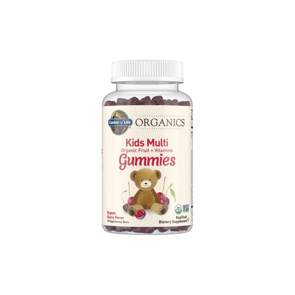 Garden of Life Organics Kids Multi Cherry 120 Gummies