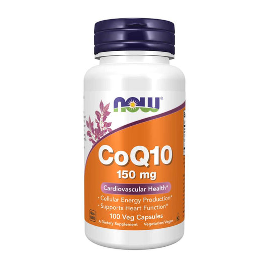 Now Foods Co Q10 150 Mg – Cardiovascular & Heart Health Support – 100 Veg Capsules