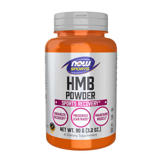 Now Sports HMB Powder – Beta-Hydroxy Beta-Methylbutyrate – Muscle Support Formula – 90g