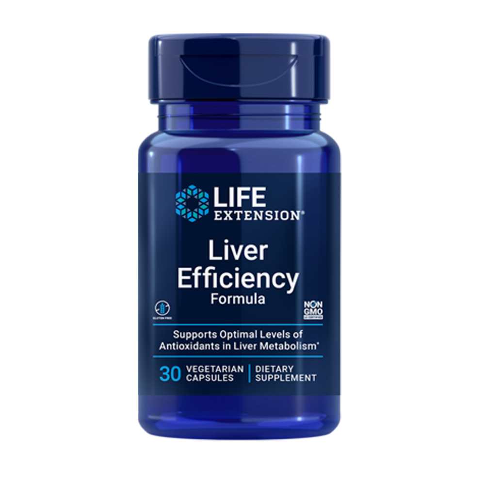Life Extension Liver Efficiency Formula 30 vegetarian capsules