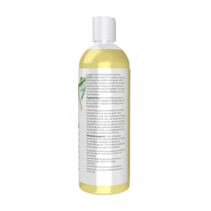 Now Foods Lavender Almond Massage Oil – Calming Aromatherapy Blend – Body & Massage Oil – 473 M L