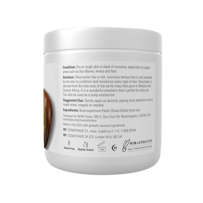 Now Foods Shea Butter – 100% Pure & Emollient-Rich – Seals in Moisture for Skin & Hair – 198 G1 (net Wt. 7 Oz.)