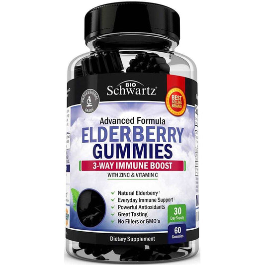 Bio Schwartz Elderberry – 60 Gummies