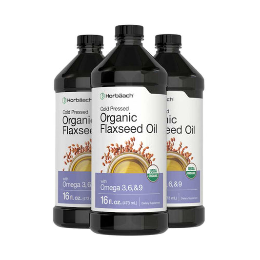 Horbäach Flaxseed Oil | 16 oz Liquid