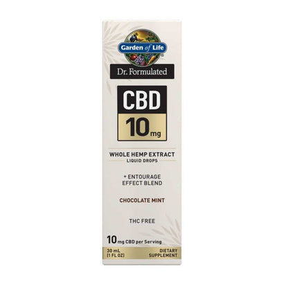 Garden of Life Dr. Formulated Cbd 10mg Liquid Drops 30ml