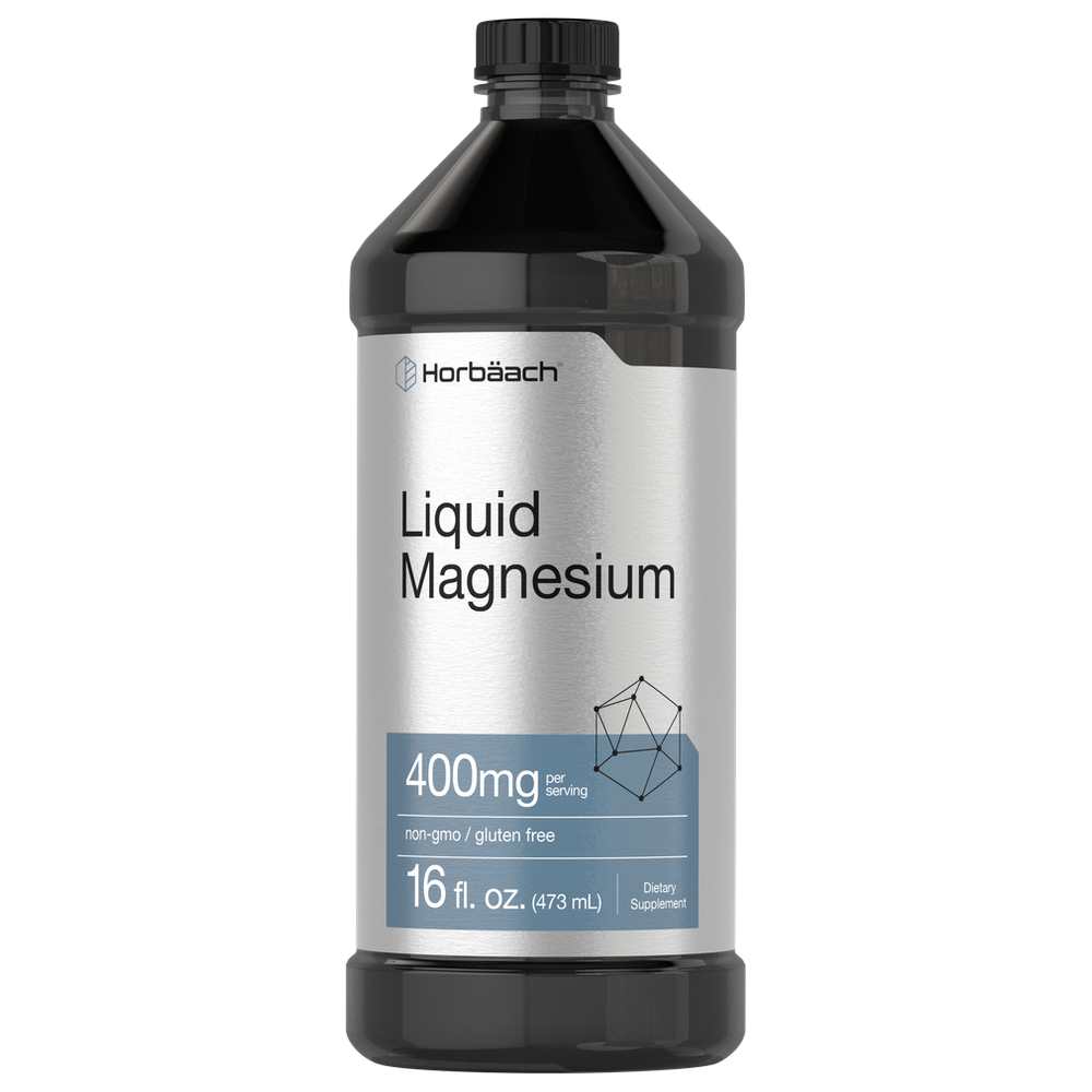Horbäach Magnesium 400mg | 16oz Liquid