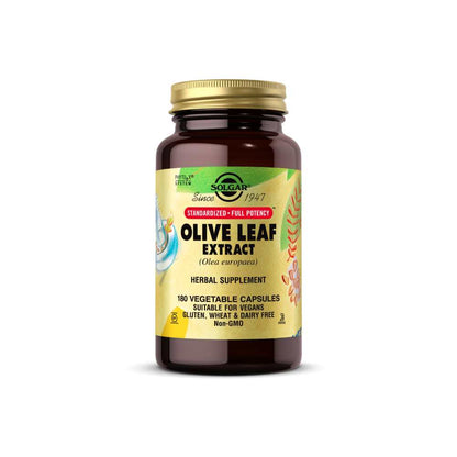 Solgar Sfp Olive Leaf Extract 180 Vegetable Capsules