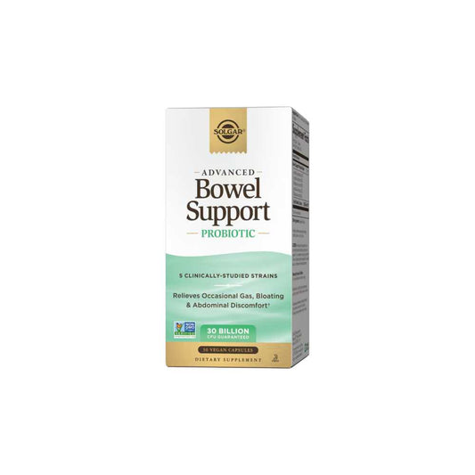 Solgar Advanced Bowel Support Probiotic 30 Vegan Capsules