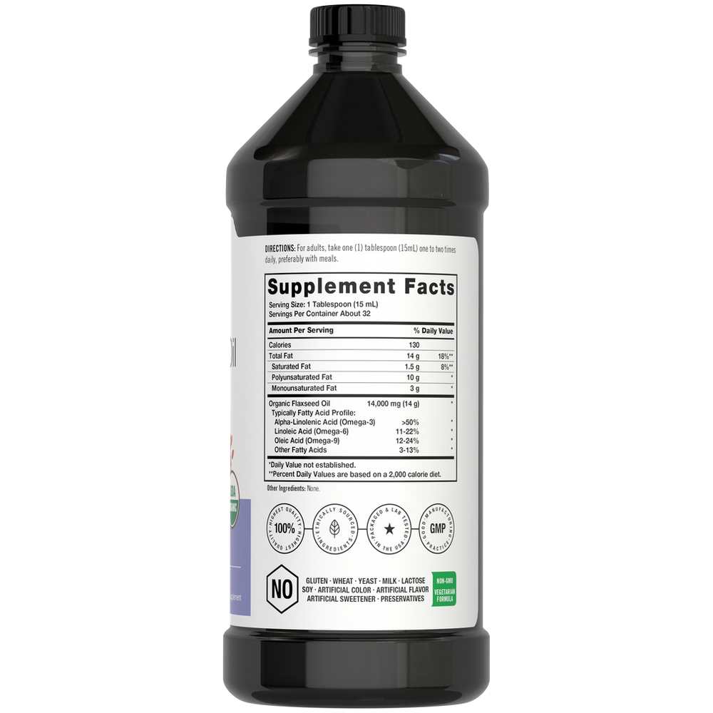 Horbäach Flaxseed Oil | 16 oz Liquid