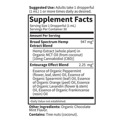 Garden of Life Dr. Formulated Cbd 10mg Liquid Drops 30ml