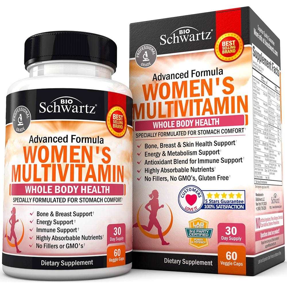 Bio Schwartz Women’s Multivitamin – 60 Capsules