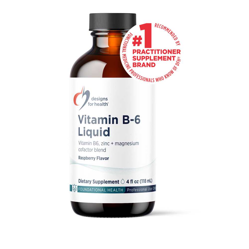Designs for Health Vitamin B-6 Liquid 118ml