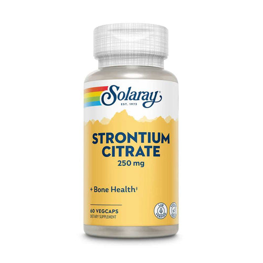 Solaray Biocitrate Strontium 250mg 60 Caps