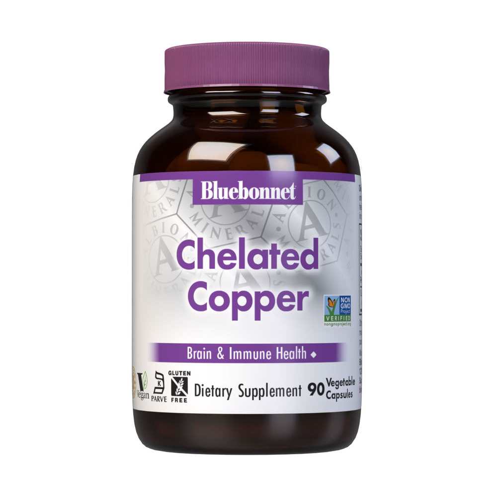 Bluebonnet Nutrition Albion Chelated Copper 90 Caps
