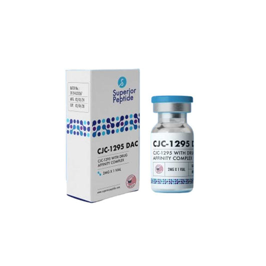 Cjc-1295 with Dac – 99.9% Pure Superior Peptides (2mg Vial)