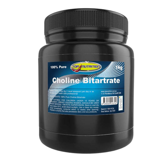 Top Nutrition 100% Pure Choline Bitartrate 100g